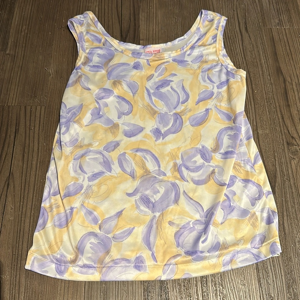 Floral vintage haband for her tank top